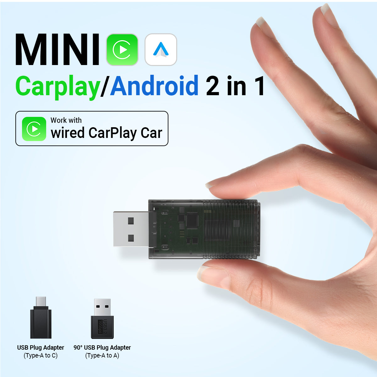 2024 NEW Mini Wireless CarPlay Adapter