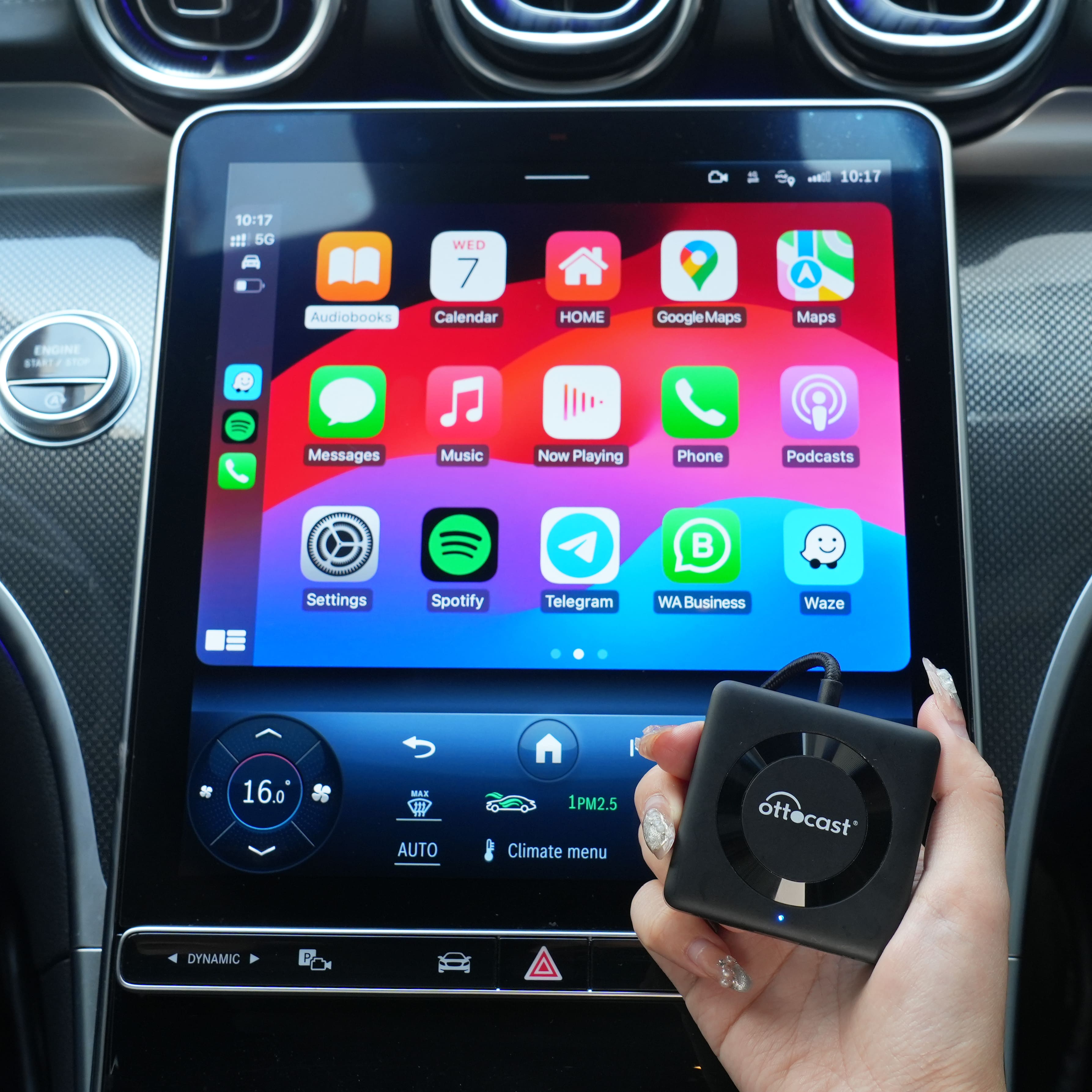 Car TV Mate Pro--Use a TV stick/HDMI to connect your phone and mirror any app