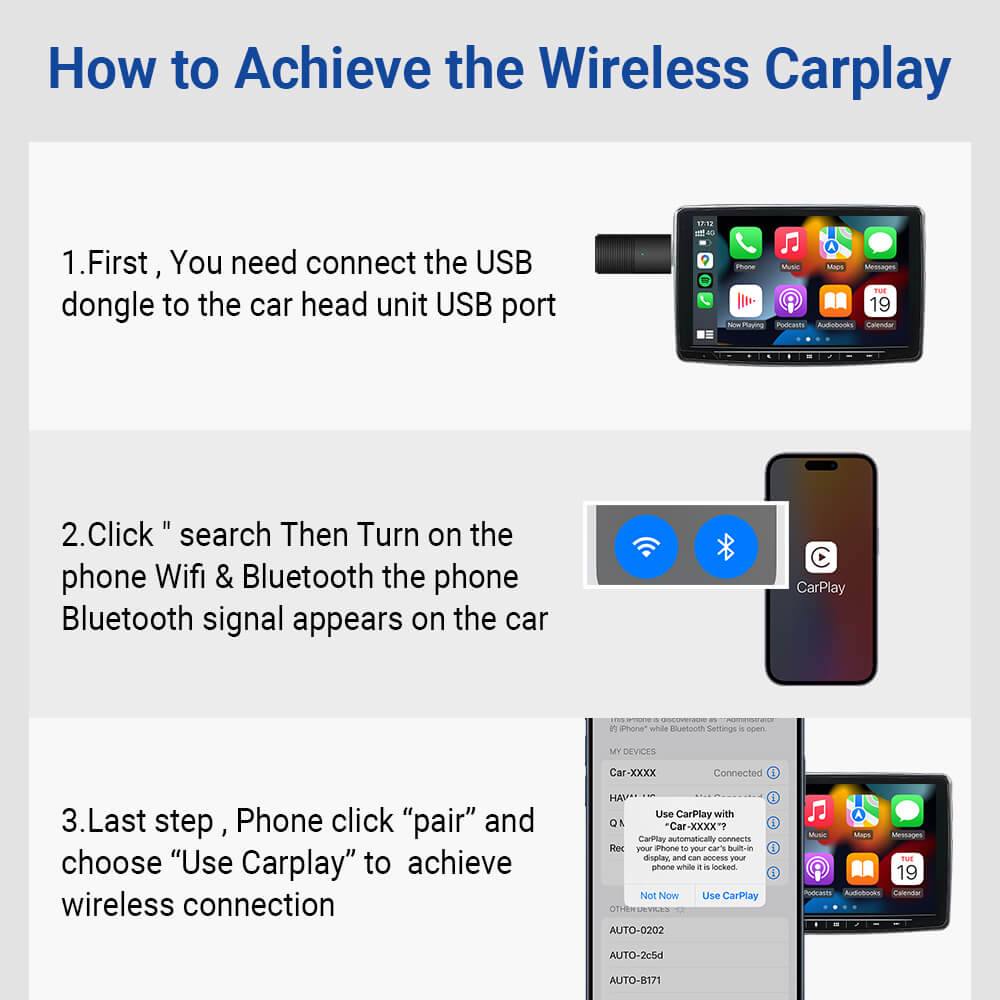 2024 NEW Mini Wireless CarPlay Adapter